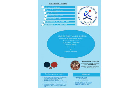 NEWSLETTER / NOVEMBRE-DECEMBRE 2021